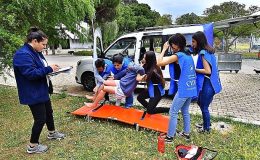 Büyükşehir’den gençlere “İlk Yardım Turnuvası” Gençler hayat kurtarmak için yarıştı