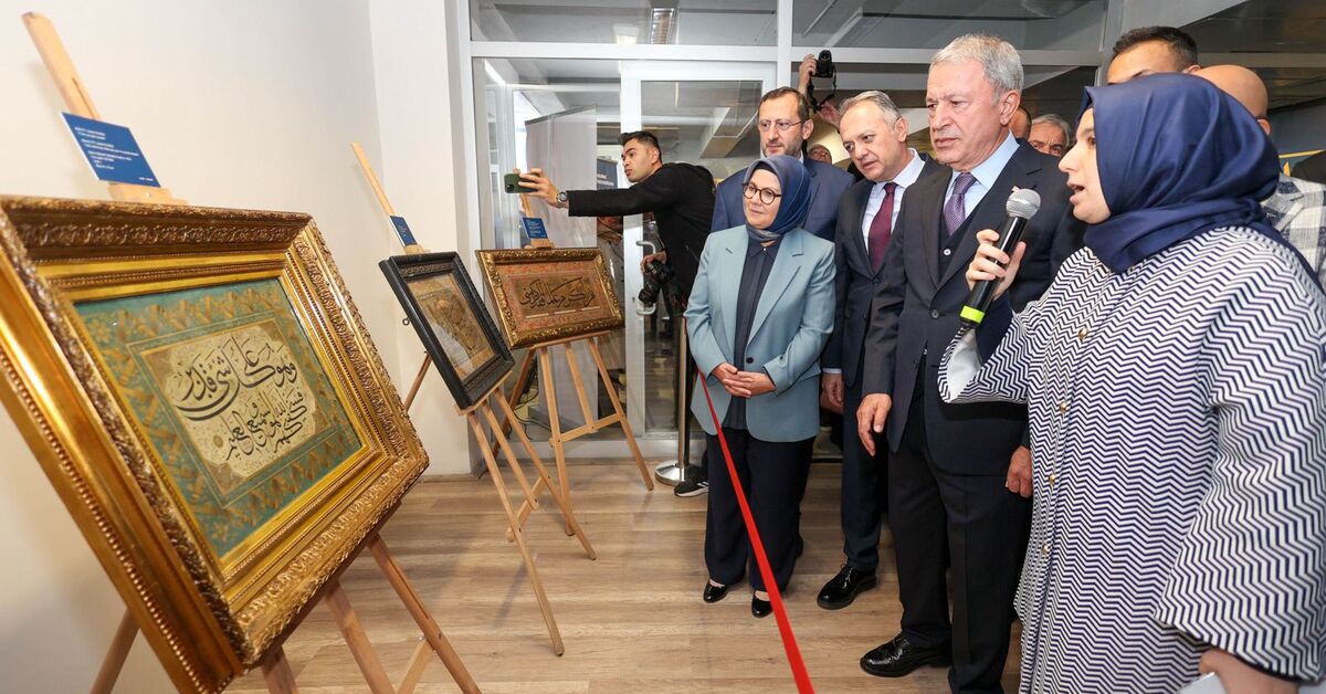 ‘Tarihin Akışında Meşhur Hattatlar’ sergisi Kayseri’de ziyarete açıldı