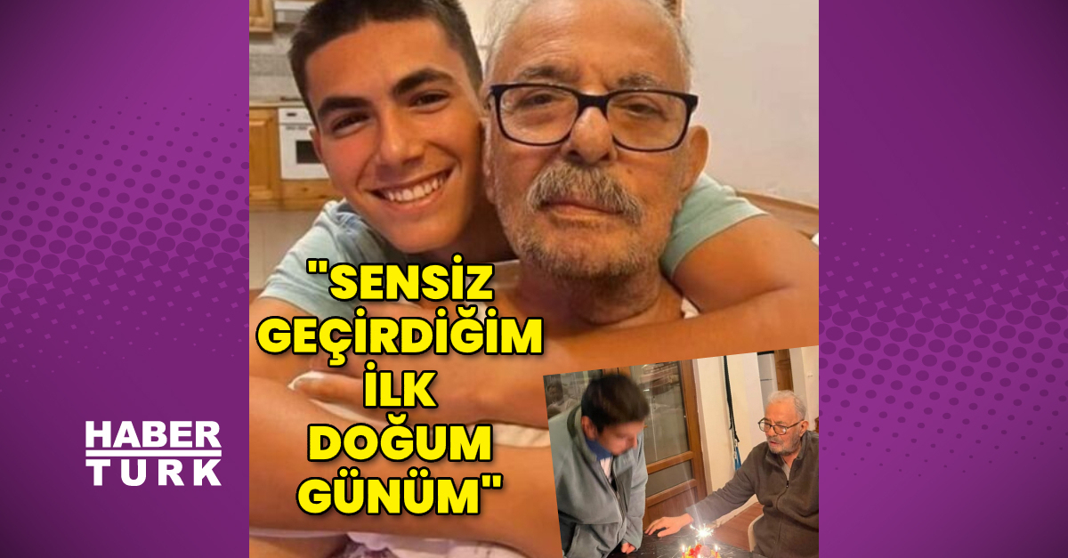 Ferdi Tayfur’un oğlu Taha: Canım babam, sensiz geçirdiğim ilk doğum günüm bugün…