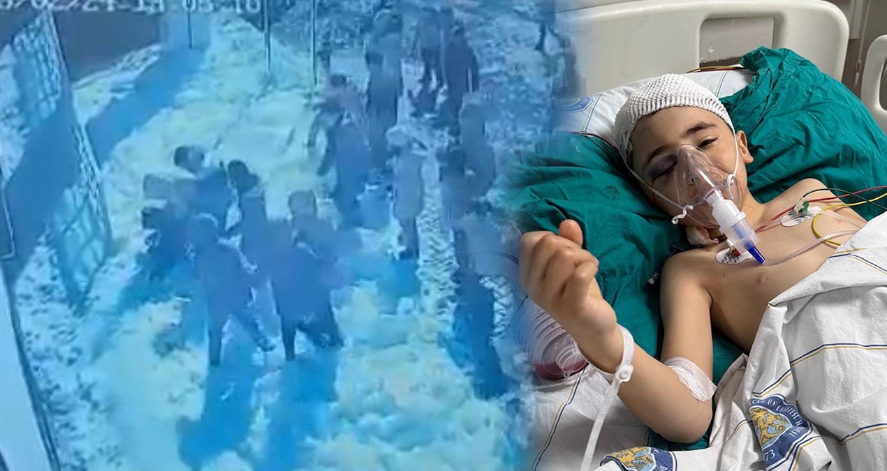 Başına buz kütlesi düşen minik Muhammed Emir gözlerini açtı