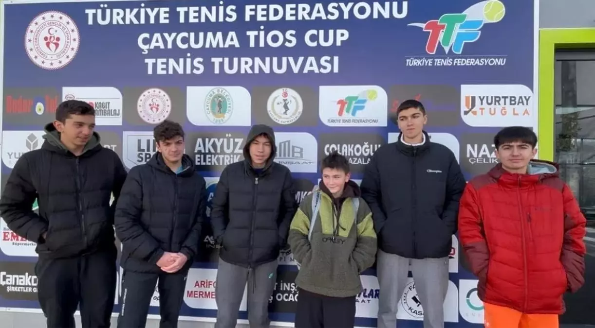 Çaycuma’da Tios Cup Tenis Turnuvası Başladı