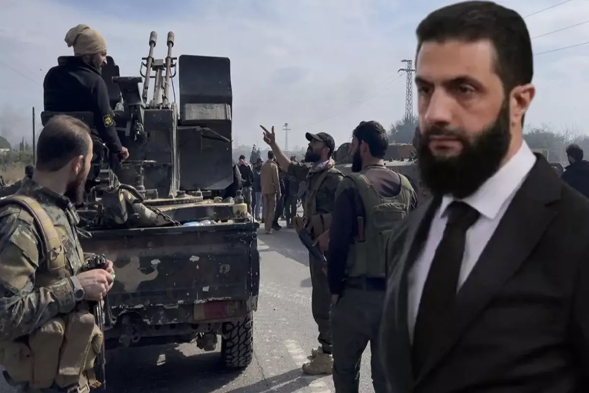 Suriye’deki son durumu bizzat Şara anlattı! Esad amacına ulaşamadı