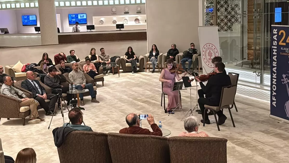 Afyonkarahisar Klasik Müzik Festivali’nde Terchitko Di Praga